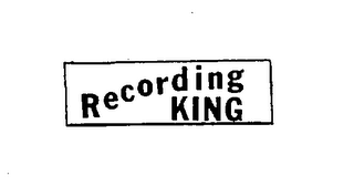 RECORDING KING