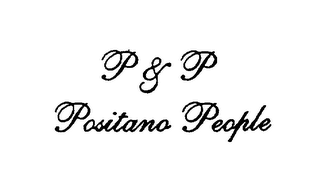 P & P POSITANO PEOPLE