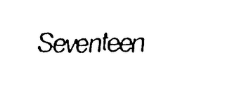 SEVENTEEN