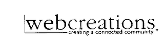 WEBCREATIONS CREATING A CONNECTED COMMUNITY