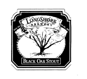 LONG SHORE BREWERY BLACK OAK STOUT