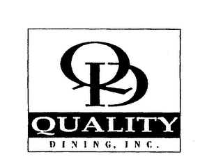 QD QUALITY DINING, INC.