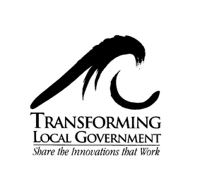 TRANSFORMING LOCAL GOVERNMENT SHARE THE INNOVATIONS THAT WORK