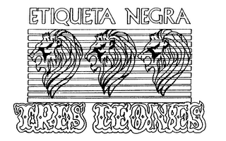 TRES LEONES ETIQUETA NEGRA