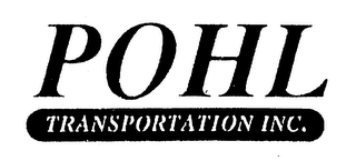 POHL TRANSPORTATION INC.