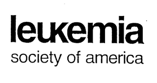 LEUKEMIA SOCIETY OF AMERICA