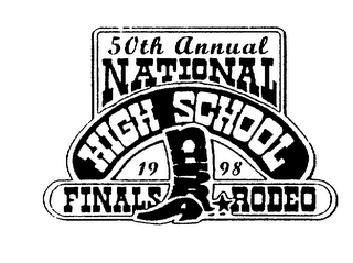 50TH ANNUAL NATIONAL HIGH SCHOOL FINALS RODEO 1998 NHSRA