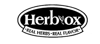 HERB OX REAL HERBS REAL FLAVOR