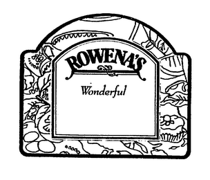 ROWENA'S WONDERFUL