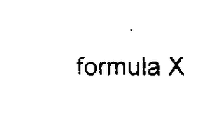 FORMULA X