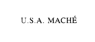 U.S.A. MACHE