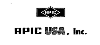 APIC USA, INC. APIC