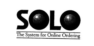 SOLO THE SYSTEM FOR ONLINE ORDERING