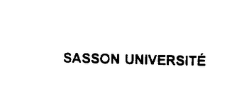 SASSON UNIVERSITE