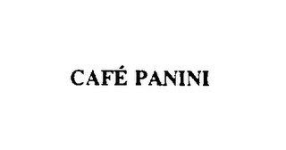 CAFE PANINI