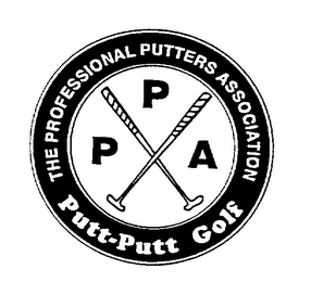 PPA THE PROFESSIONAL PUTTERS ASSOCIATION PUTT-PUTT GOLF