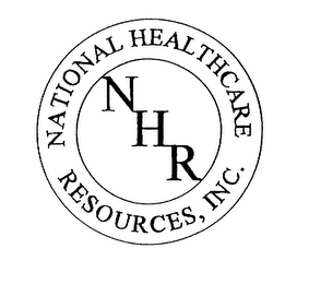 NHR NATIONAL HEALTHCARE RESOURCES, INC.