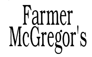 FARMER MCGREGOR'S