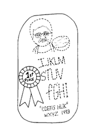 1ST PLACE IJKLM STUV FGHI "CDEFG HIJK" WXYZ 1993