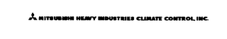 MITSUBISHI HEAVY INDUSTRIES CLIMATE CONTROL, INC.