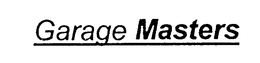 GARAGE MASTERS