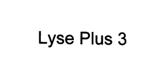 LYSE PLUS 3