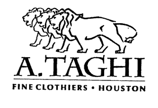 A. TAGHI FINE CLOTHIERS HOUSTON