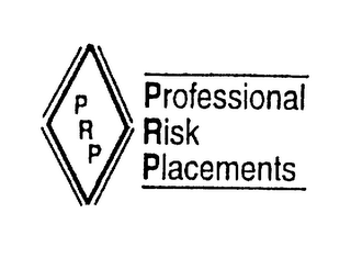 PRP PROFESSIONAL RISK PLACEMENTS