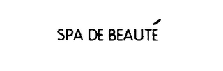 SPA DE BEAUTE