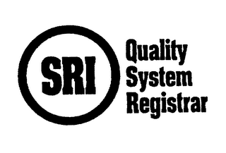 SRI QUALITY SYSTEM REGISTRAR