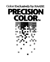 COLOR EXCLUSIVELY BY RAABE PRECISION COLOR