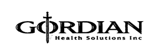 GORDIAN HEALTH SOLUTIONS INC