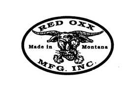 Red Oxx Mfg Incorporated logo