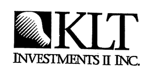 KLT INVESTMENTS II INC.