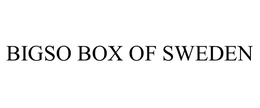 BIGSO BOX OF SWEDEN