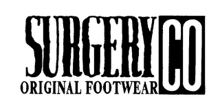 SURGERY ORIGINAL FOOTWEAR CO