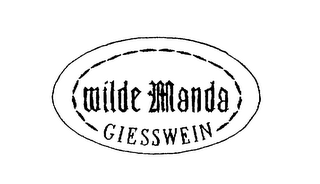 WILDE MANDA GIESSWEIN