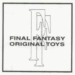 FF FINAL FANTASY ORIGINAL TOYS