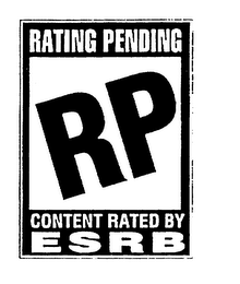 RP RATING PENDING CONTENT RATED BY ESRB