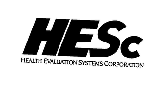 HESC HEALTH EVALUATION SYSTEMS CORPORATION