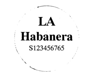 LA HABANERA S123456765