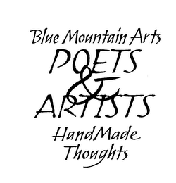 BLUE MOUNTAIN ARTS POETS & ARTISTS HANDMADE THOUGHTS