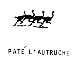 PATE L'AUTRUCHE