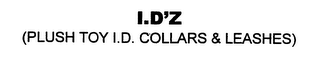 I.D'Z (PLUSH TOY I.D. COLLARS & LEASHES)