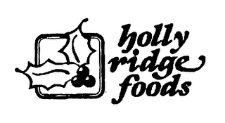 HOLLY RIDGE FOODS