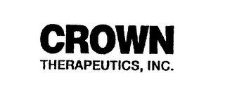 CROWN THERAPEUTICS, INC.