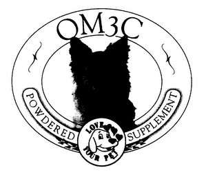 OM3C POWDERED SUPPLEMENT LOVE YOUR PET