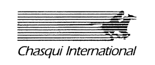 CHASQUI INTERNATIONAL