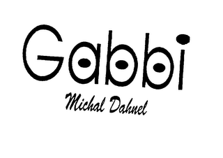 GABBI MICHAL DAHNEL