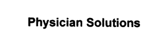 PHYSICIAN SOLUTIONS